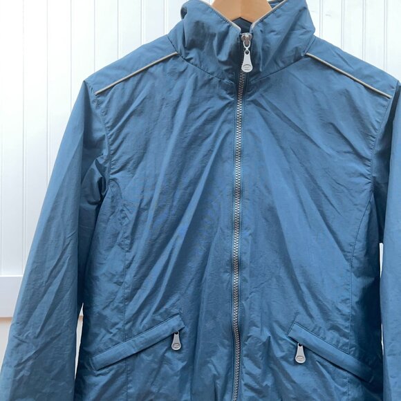 Vital Zone Blue Windbreaker Tracksuit Set Women's Athletic Jacket & Pants Small - Picture 8 of 13